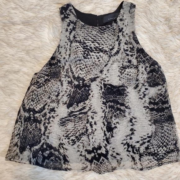 SNAKE print top - Picture 1 of 7